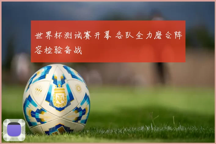 世界杯测试赛开幕 各队全力磨合阵容检验备战